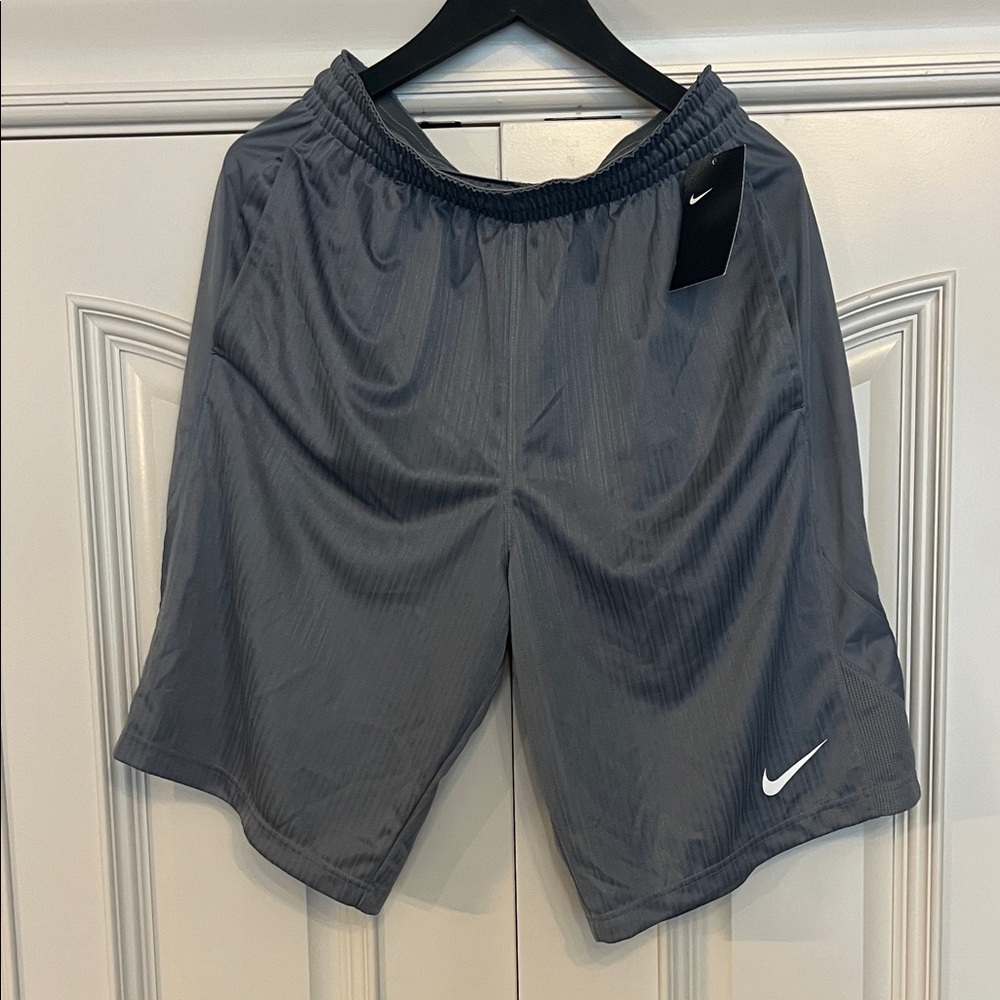 Nike Men's Charcoal Athletic Shorts